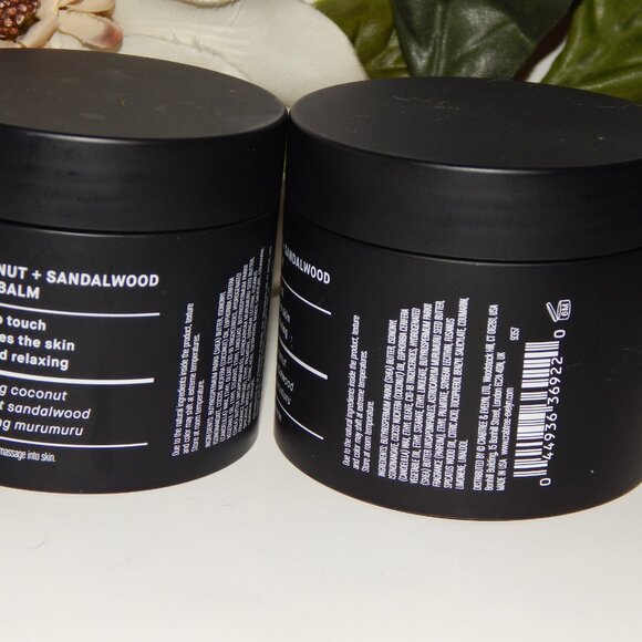 2 - Crabtree & Evelyn BALI Coconut & Sandalwood Body Balm - Sealed - 3.3oz Ea - Picture 4 of 4